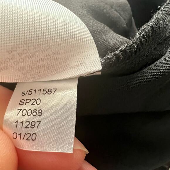 NWOT Loft Petites Woman's Black V-Back Jumpsuit- Size 12P - Picture 9 of 15